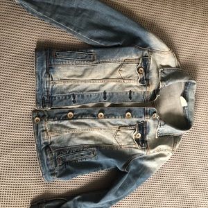Zara denim jacket , for a girl 8 years old
